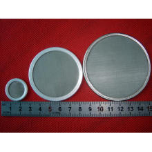 Filtrage du disque de maillage de 5 cm à 30 cm de diamètre